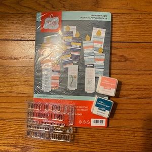 NIB Paper Pumpkin - Many Happy Birthdays - Feb 17